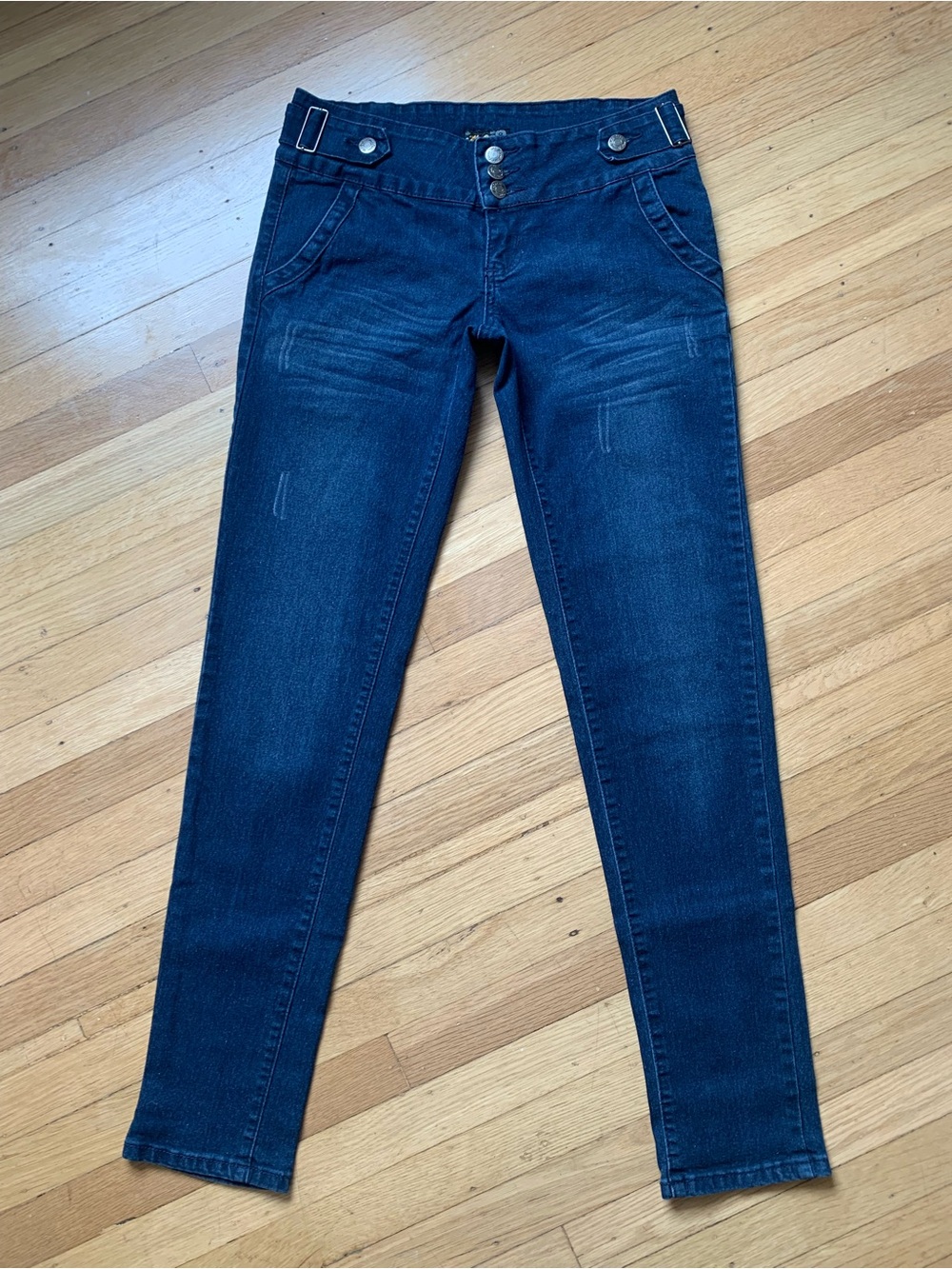$6 SALE!!! MI-JEANS MID-RISE SKINNY JEANS Size Jr. 9